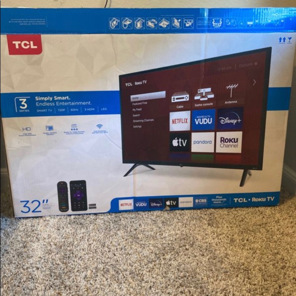 Tcl 32 inch Roku tv